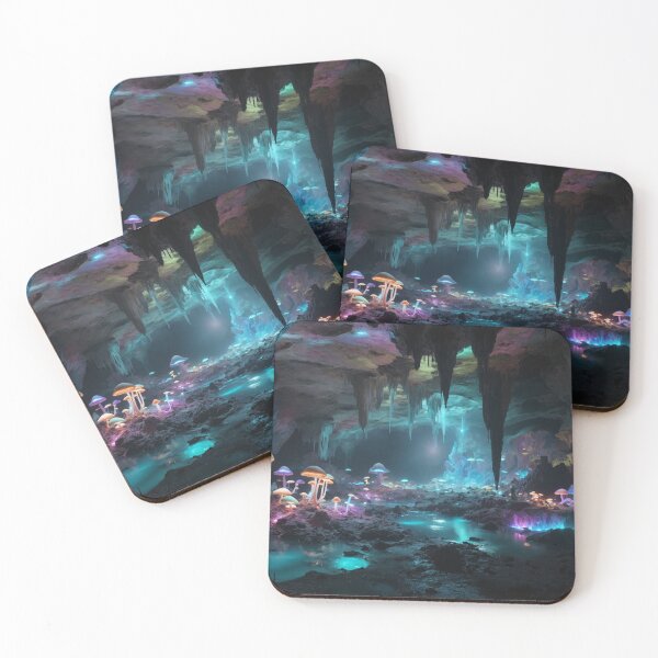 Item preview, Ethereal Enclave: Alien Cavern's Glow #4 designed and sold by Electric-Easel.