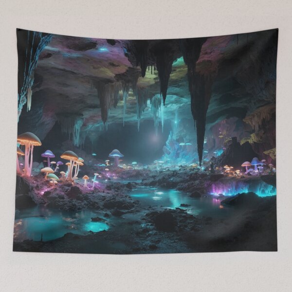 Item preview, Ethereal Enclave: Alien Cavern's Glow #4 designed and sold by Electric-Easel.