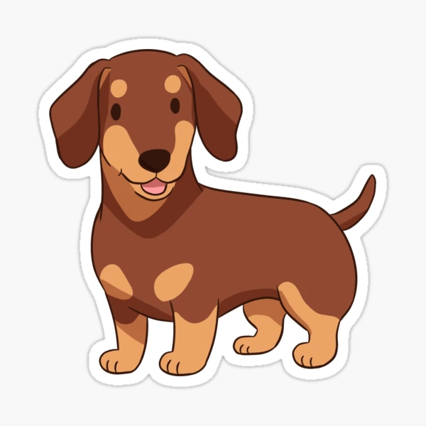 Dachshund shops Sticker & Pin Bundle