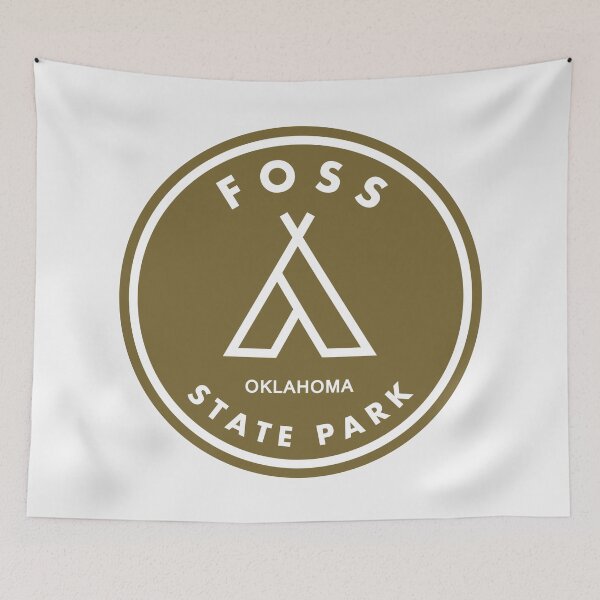Artikelvorschau, Foss State Park Oklahoma Zelt entworfen und verkauft von bivenart.
