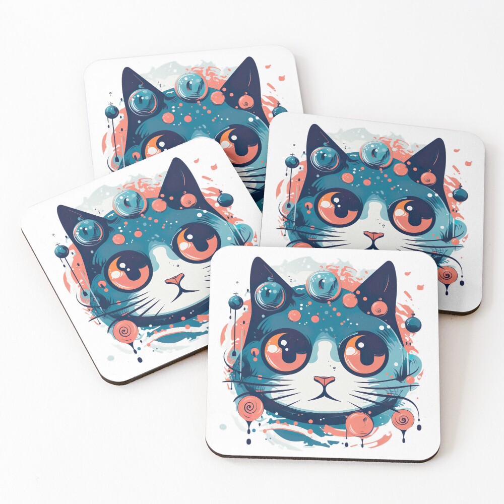 Item preview, Coasters (Set of 4) designed and sold by InkCreato.