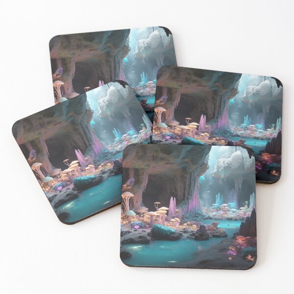 Item preview, Ethereal Enclave: Alien Cavern's Glow #5 designed and sold by Electric-Easel.