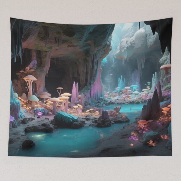 Item preview, Ethereal Enclave: Alien Cavern's Glow #5 designed and sold by Electric-Easel.