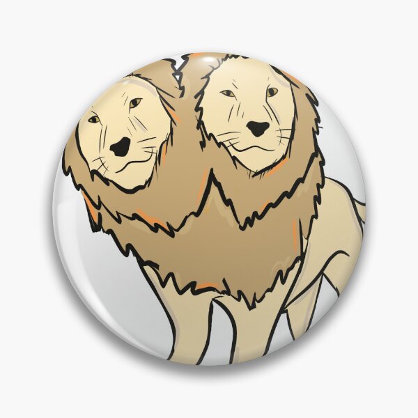 Item preview, Two Headed Lion designed and sold by InkedEdges.