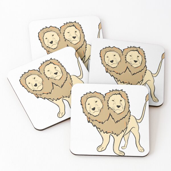 Item preview, Two Headed Lion designed and sold by InkedEdges.