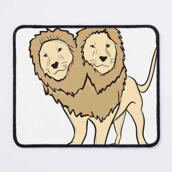 Item preview, Two Headed Lion designed and sold by InkedEdges.