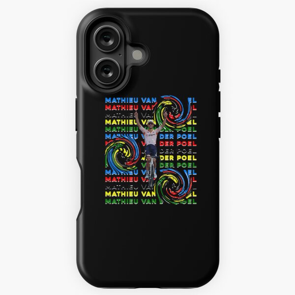 Aperçu de l'œuvre Mathieu Van Der Poel - Championnats du monde 2023 créée et vendue par PelotonGraphics.