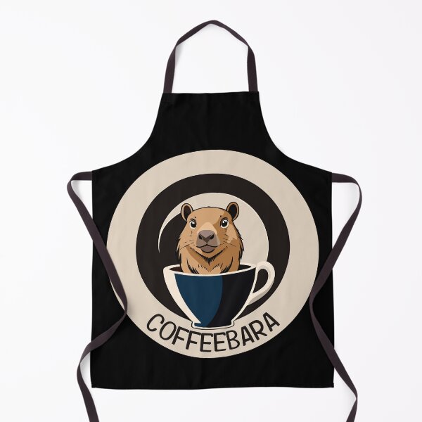 Item preview, Coffeebara. A cute capybara sitting in a cup of coffee. designed and sold by twisted-dot.