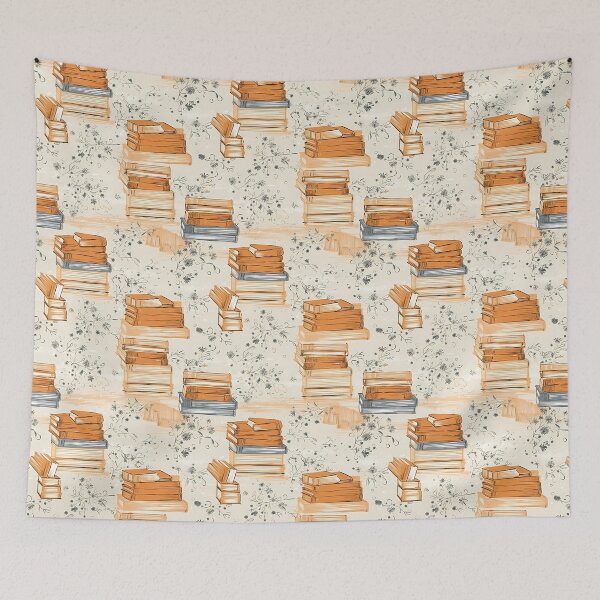 Item preview, Book Pattern designed and sold by tropicaltee.