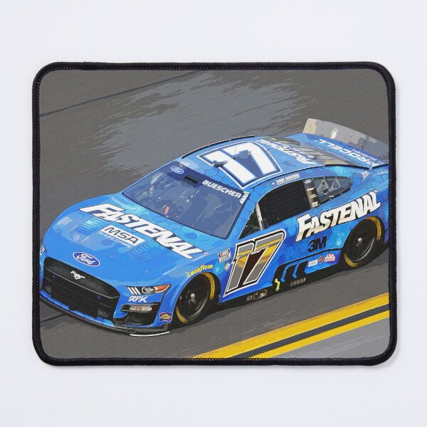 Item preview, Chris Buescher racing his 2023 nascar racecar from above designed and sold by Rodissimus1984.