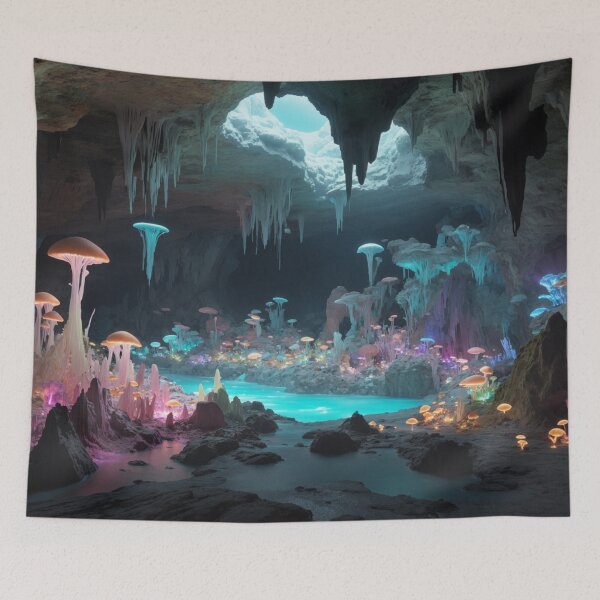 Item preview, Ethereal Enclave: Alien Cavern's Glow #6 designed and sold by Electric-Easel.