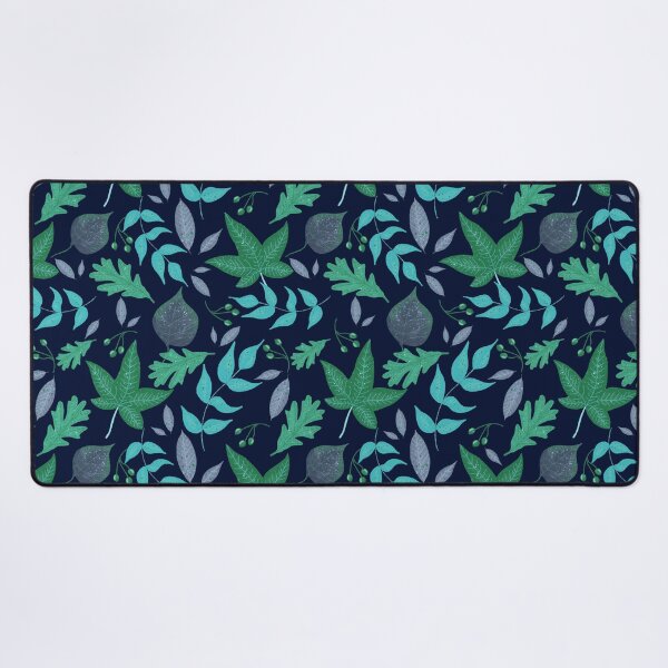Item preview, Autumn Vibes Green on Blue designed and sold by Sylvia Schippers.