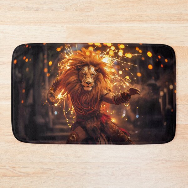 Item preview, The Lion and the Fire Dance designed and sold by the99thstudio.