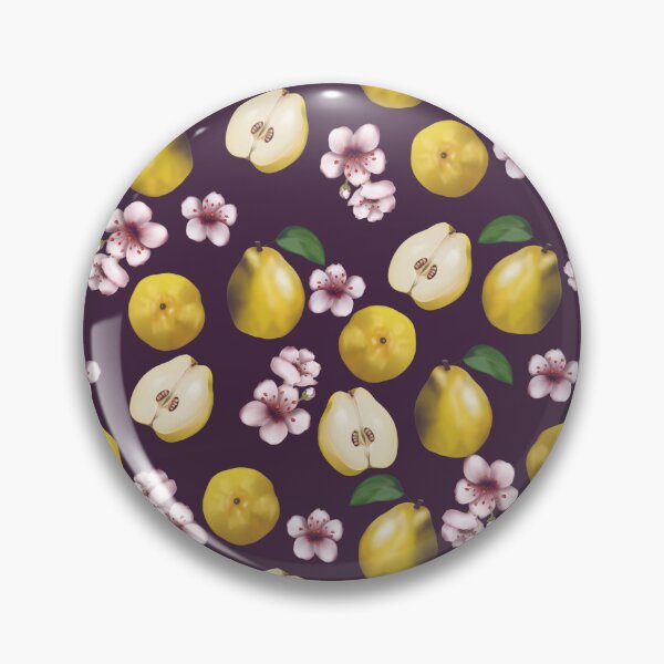 Item preview, Yellow quince on marsala background designed and sold by Natalia Ruzhyna.