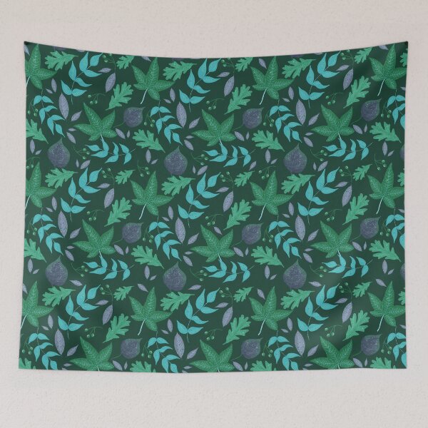 Item preview, Autumn Vibes Green on Green designed and sold by Sylvia Schippers.
