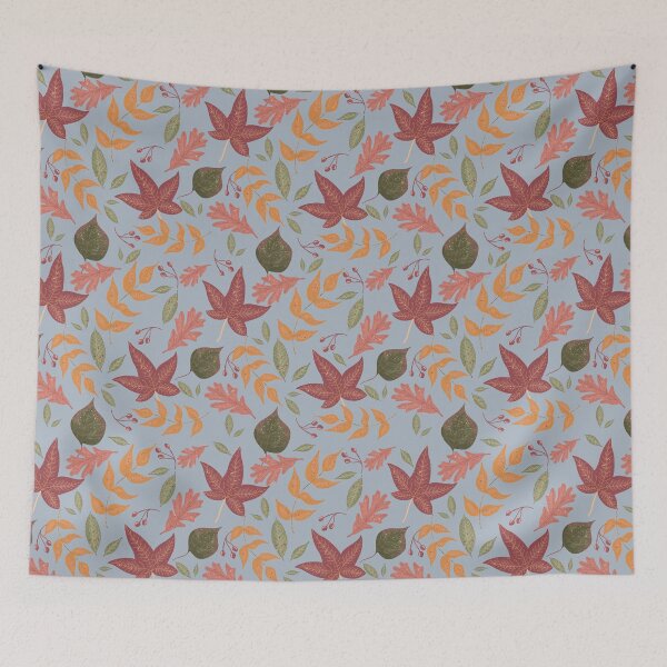 Item preview, Autumn Vibes Original on Grey designed and sold by Sylvia Schippers.