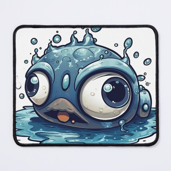 Item preview, Water Slug daemon creature designed and sold by PCGDrawing.