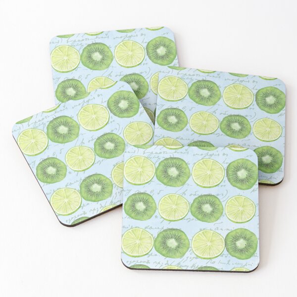 Item preview, Tropical Kiwi and Lime Pattern designed and sold by Unlocked-Art.