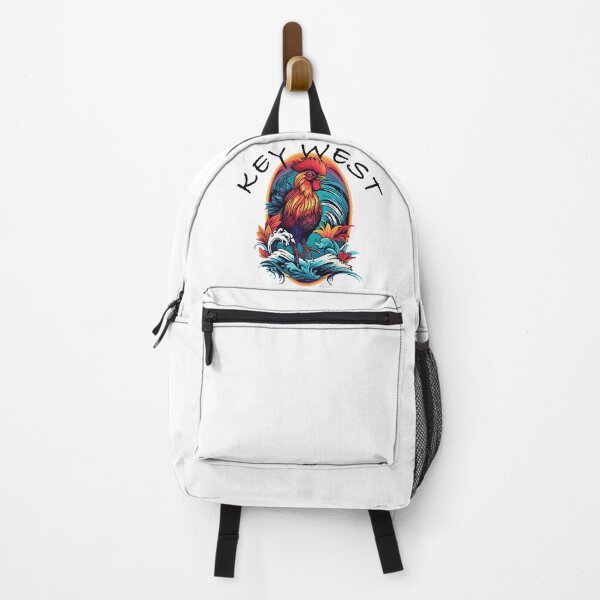 Item preview, Key West Rooster Design, with Black Lettering designed and sold by VelvetRoom.
