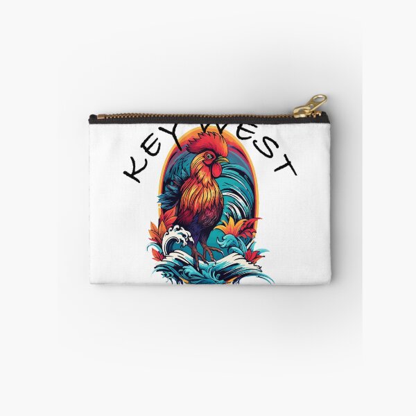 Item preview, Key West Rooster Design, with Black Lettering designed and sold by VelvetRoom.