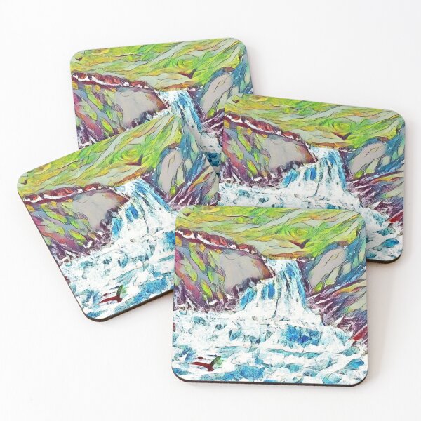Item preview, The Rushing Waterfall designed and sold by George Hutton Hunter.