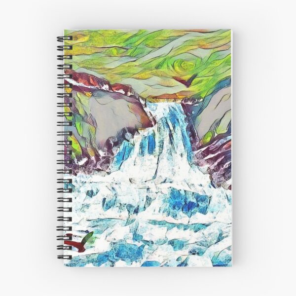 Item preview, The Rushing Waterfall designed and sold by George Hutton Hunter.