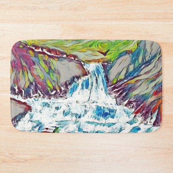 Item preview, The Rushing Waterfall designed and sold by George Hutton Hunter.