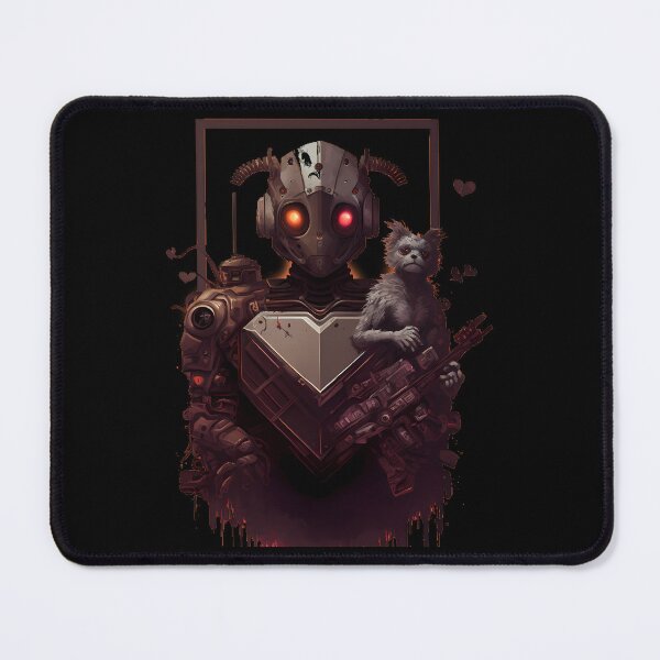 Item preview, AI Cyborg Robot Apocalypse And A Cat - EnD Of ThE WorlD designed and sold by MLArtifex.