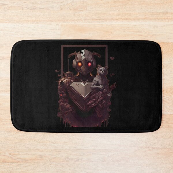 Item preview, AI Cyborg Robot Apocalypse And A Cat - EnD Of ThE WorlD designed and sold by MLArtifex.