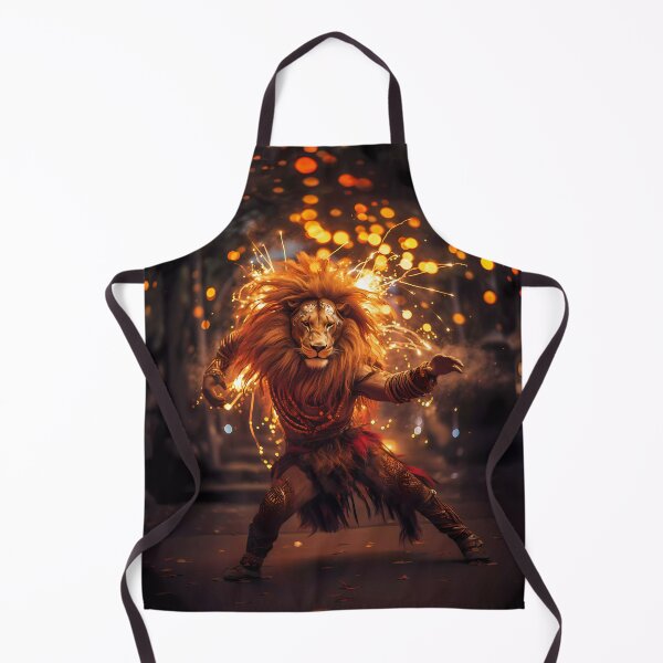 Item preview, The Lion and the Fire Dance designed and sold by the99thstudio.