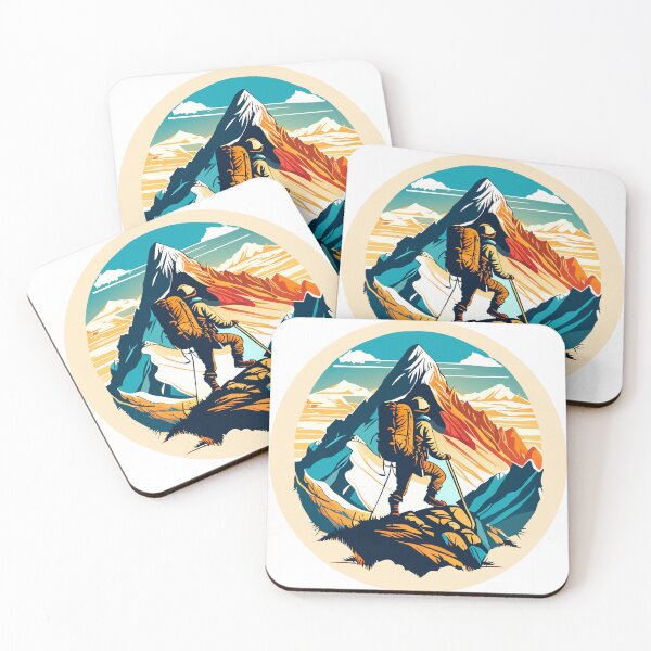 Item preview, Travel adventure mountain climber designed and sold by ArchieDid.