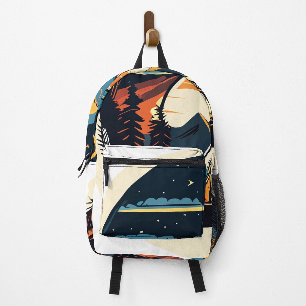 Vista previa del artículo con la obra «Mochila», diseñado y vendido por ArchieDid.