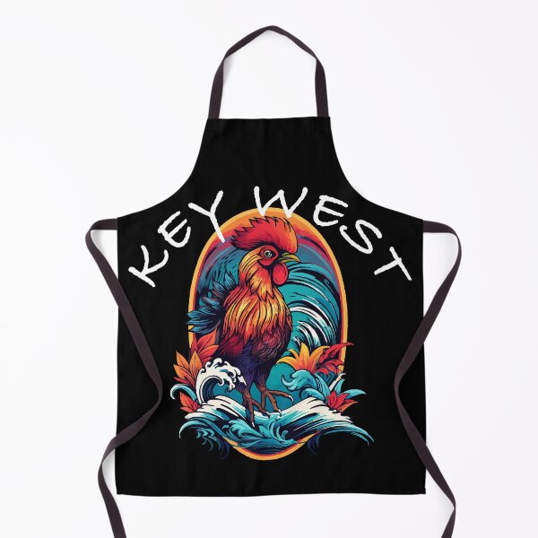 Item preview, Key West Rooster Design, with White Lettering designed and sold by VelvetRoom.