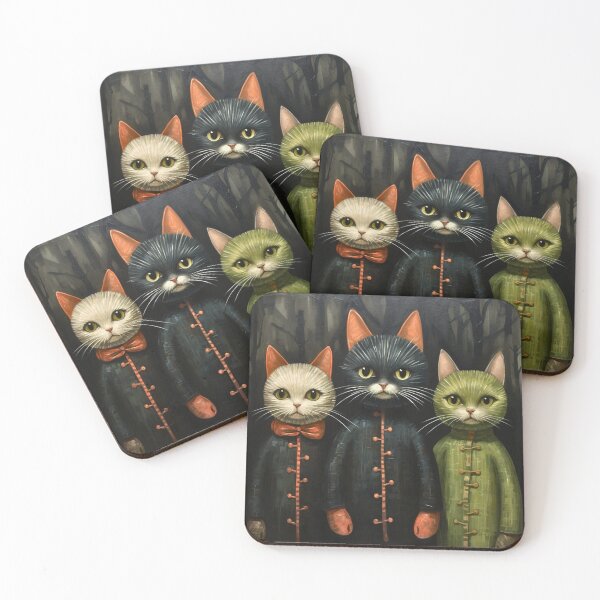 Item preview, Three beautiful cats designed and sold by LazyLifestyle.