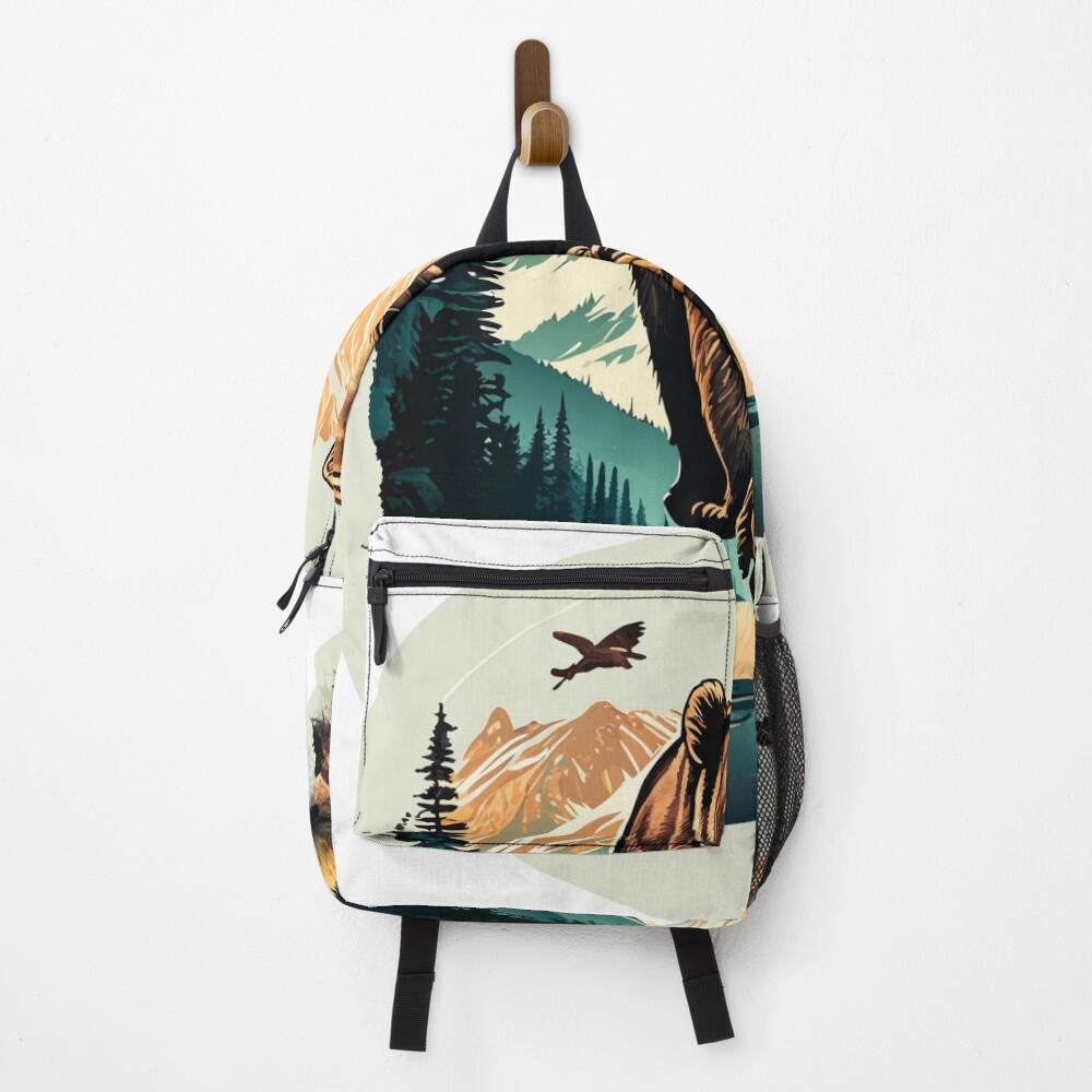 Vista previa del artículo con la obra «Mochila», diseñado y vendido por ArchieDid.