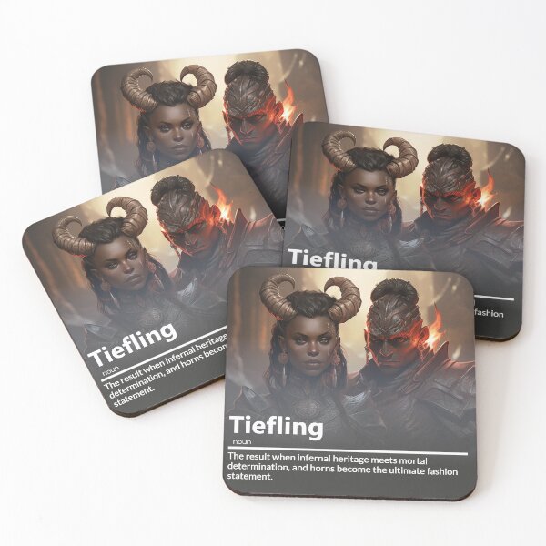 Item preview, Tiefling: Infernal Charm, Mortal Soul designed and sold by calharborne.