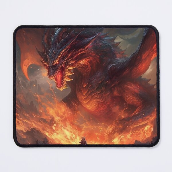 Item preview, Great demon Fire Dragon King Vs warrior designed and sold by PCGDrawing.