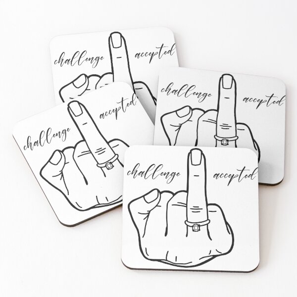 Item preview, Challenge Accepted Hen Party Bride designed and sold by uni.