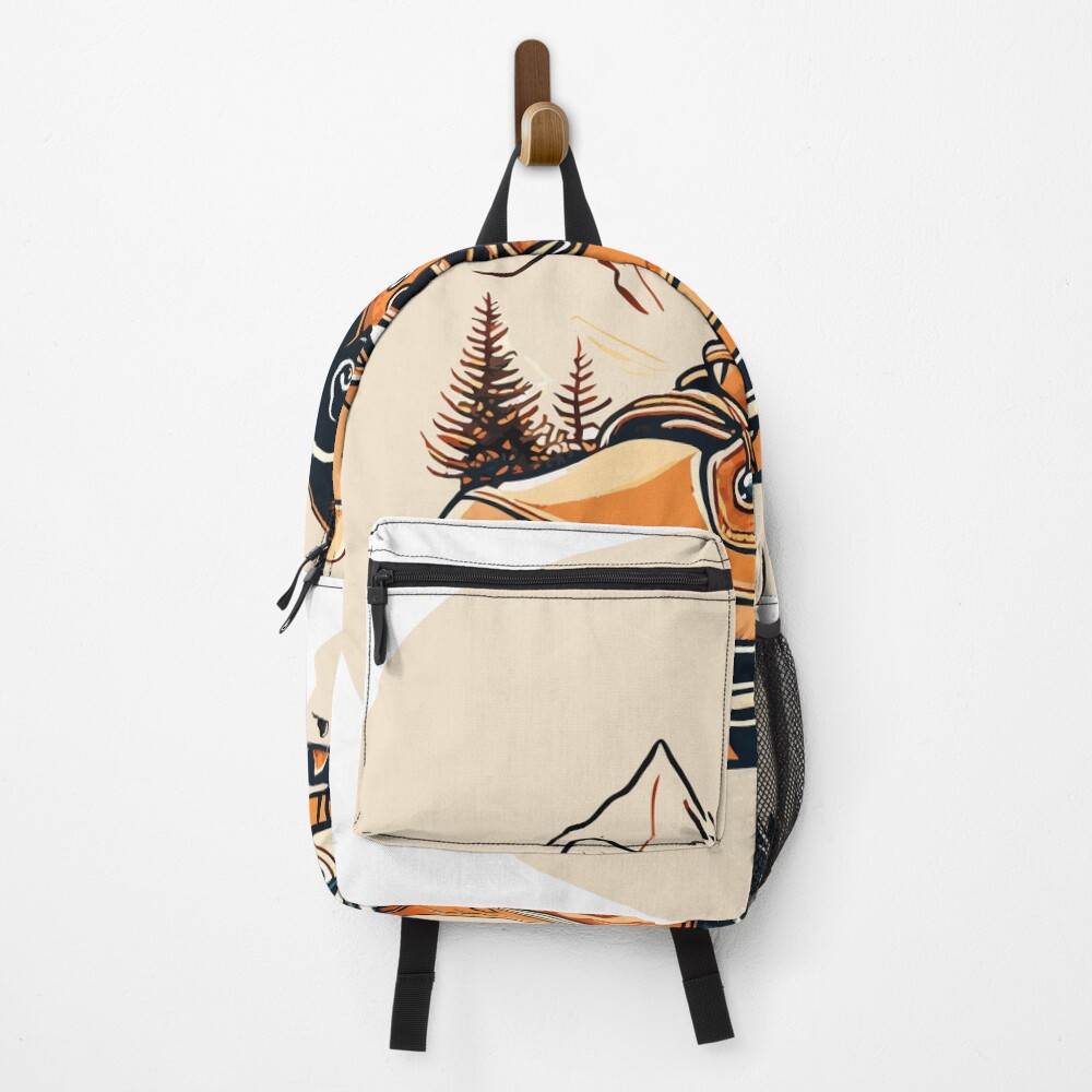 Vista previa del artículo con la obra «Mochila», diseñado y vendido por ArchieDid.