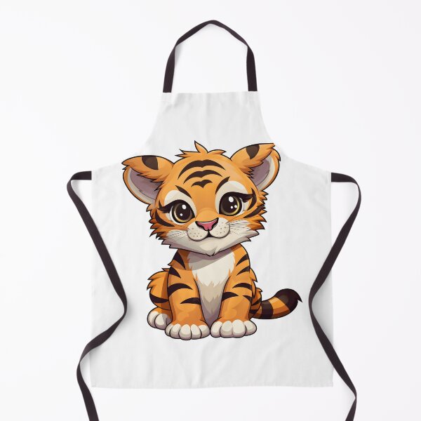 Artikelvorschau, Entzückende Baby-Tiger-Illustration – niedliche und verspielte Tierkunst entworfen und verkauft von Moo7shop.