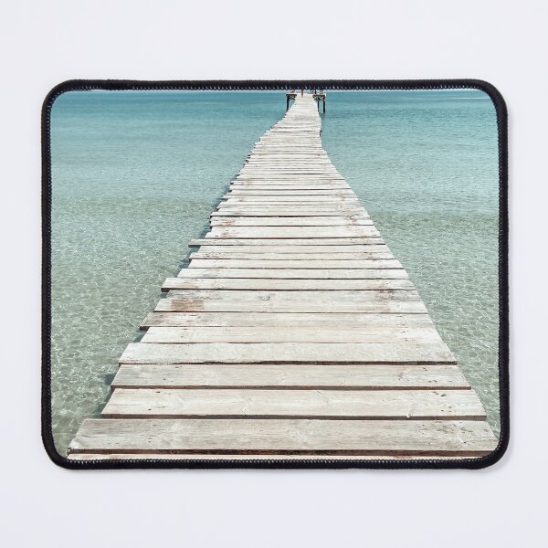 Item preview, walking on a wooden pier designed and sold by Travelwithkids.