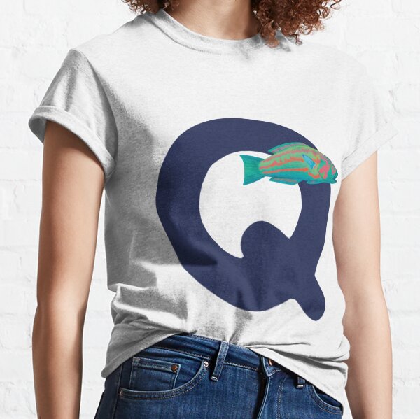 Parrot Fish White T-Shirt - XL, 2XL - North America Only
