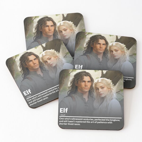 Item preview, Elf: Timeless Grace, Nature's Embrace designed and sold by calharborne.