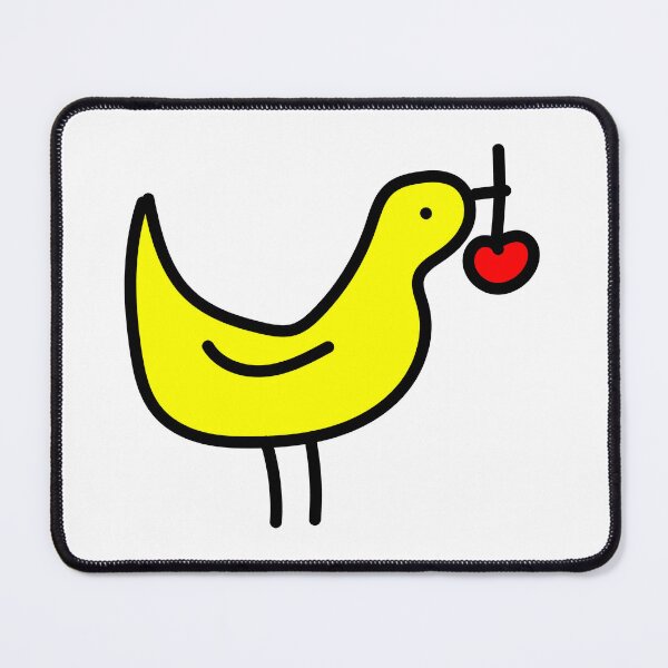 Item preview, Yellow bird with cherry designed and sold by Creavision.