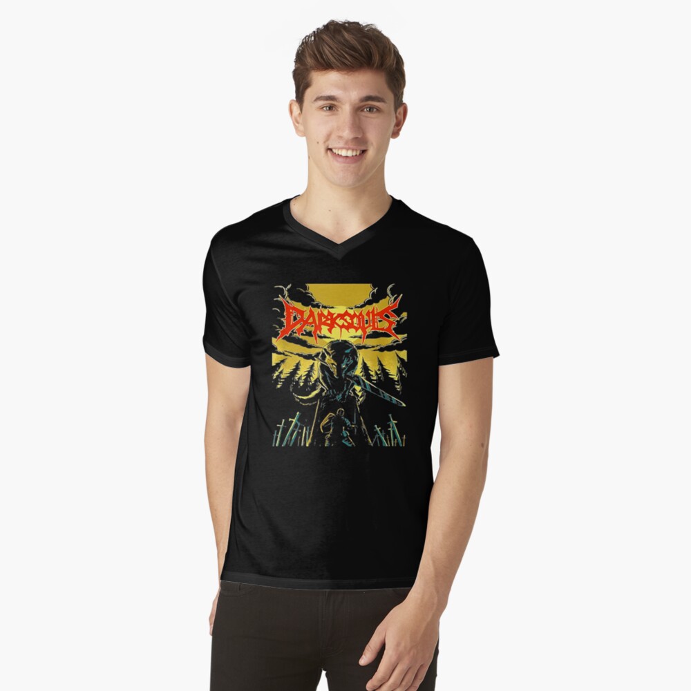 Item preview, V-Neck T-Shirt designed and sold by RomeoGagne.