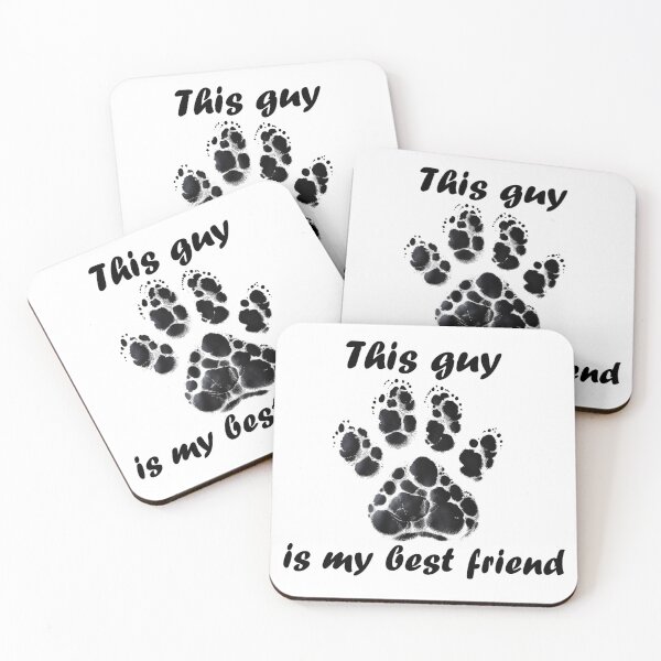 Item preview, Dogs lovers: This guy is my best friend designed and sold by ZooFusion.