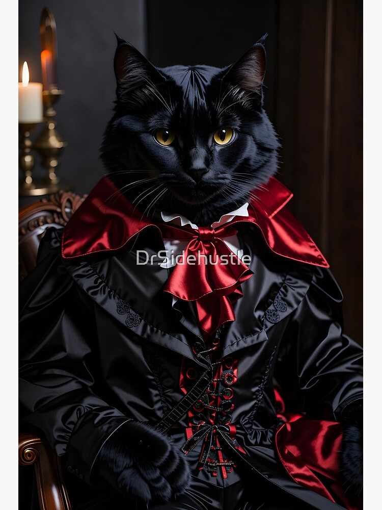 Dracula shop cat costume