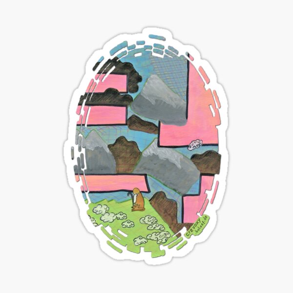 Berghirte Sticker
