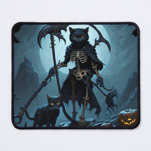 Item preview, Death Cat designed and sold by TrendyPalette.