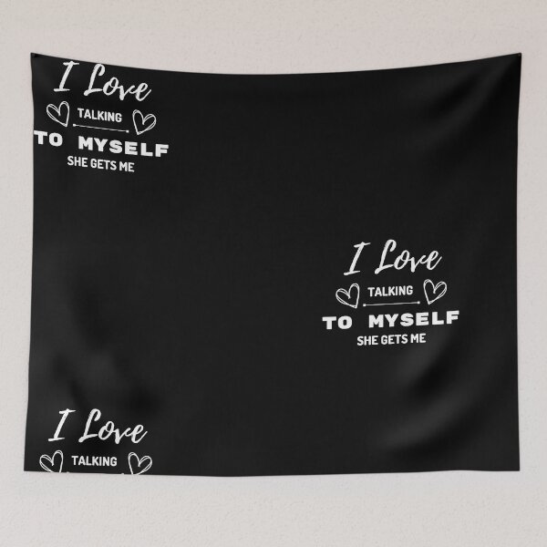 Item preview, I Love Talking to Myself She Gets Me Funny Sayings Classic T-Shirt designed and sold by StoreSB.